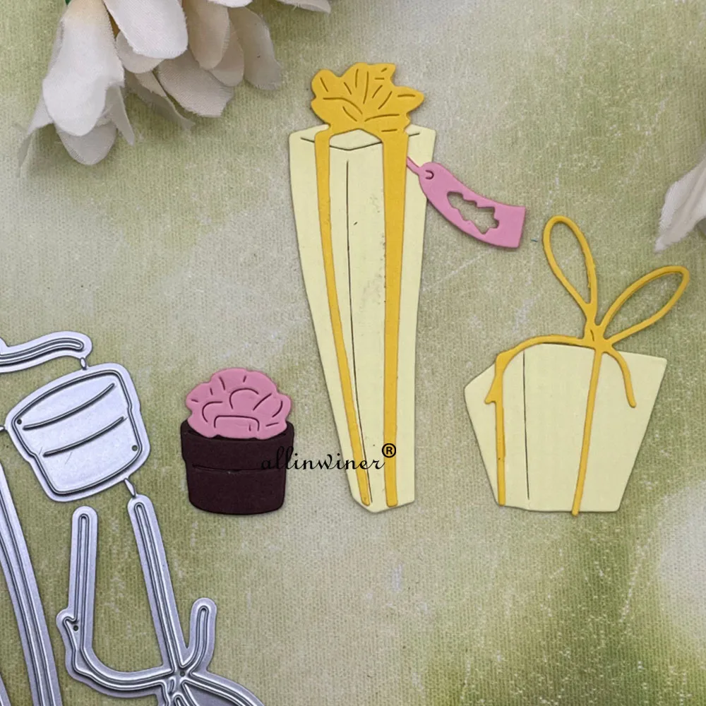 

Новые подарочные коробки для декора, металлические вырубные формы для скрапбукинга, тиснения, карточек, альбомов, шаблоны для рукоделия, трафареты для вырезания