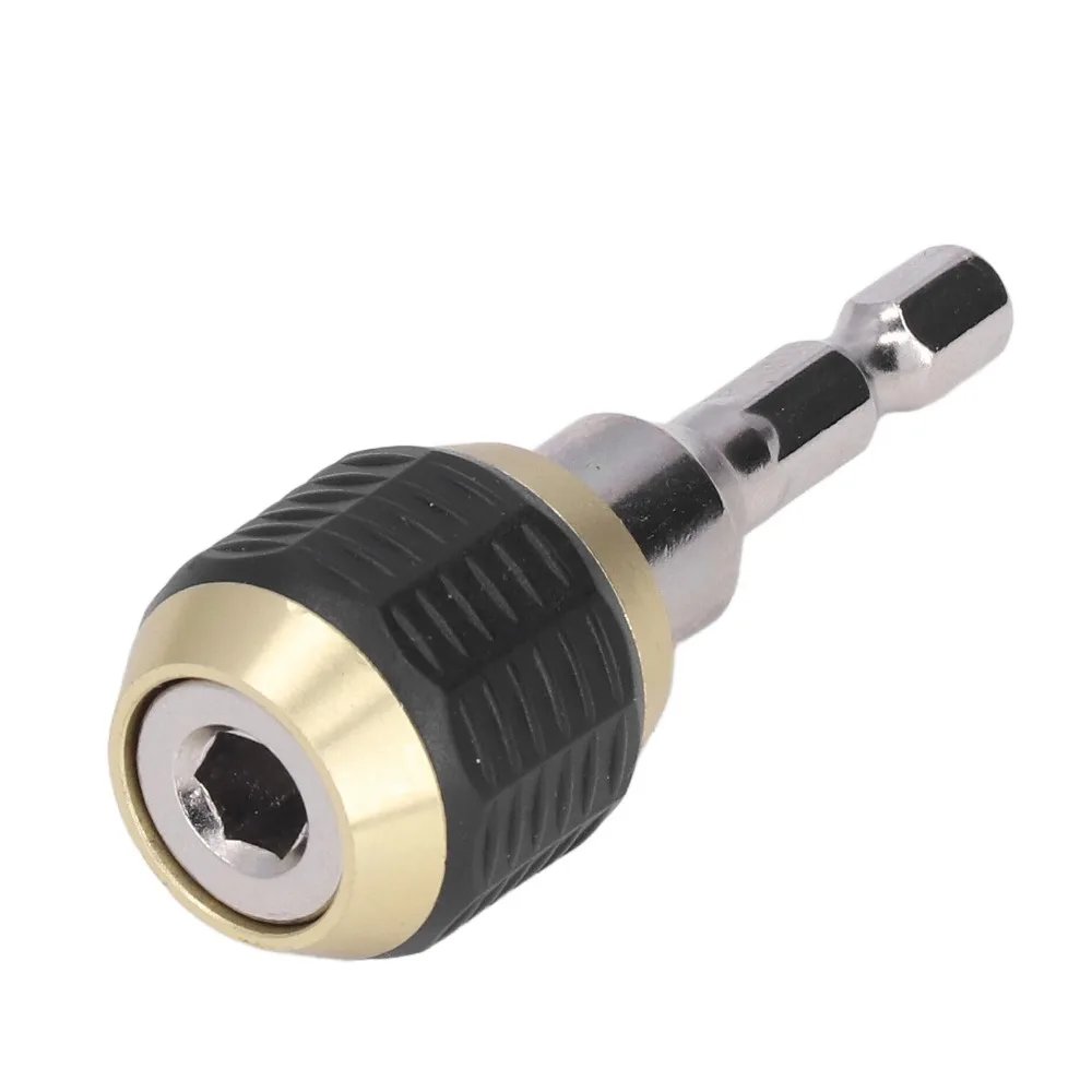60mm Length Self Locking Connecting Rod Self-Locking Quick Release Quick Release Impact Driver 1/4 Inch Hex Shank