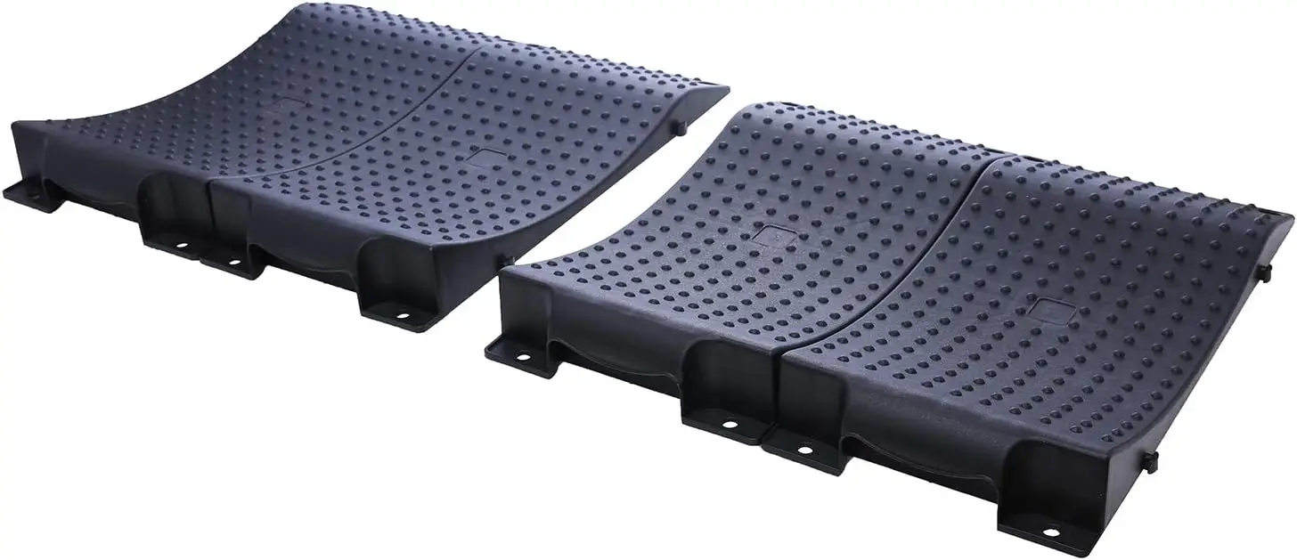 Tire Saver Ramps Anti-Slip Pads Design, Car Tire Wheel Ramps for Flat Spot and Flat Tire Prevention