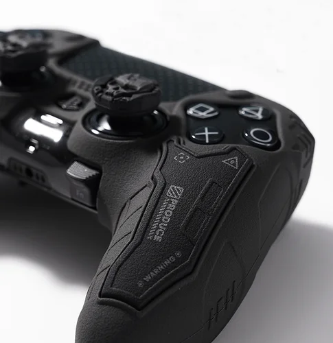 Imagen 2 del producto Protector suave de silicona mate, piel de estilo táctico para Sony Dualsense 5 PS5 Edge, funda para controlador de juego, cubierta de tapa de agarre para pulgar