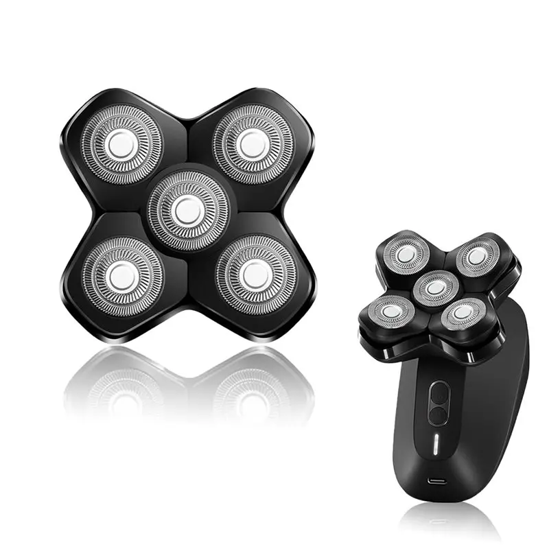 【الضرورة】للرجال 2 قطعة لماكينة حلاقة القبة MANSCAPED، 5 شفرات استبدال الرأس المغناطيسي، مرفق مغناطيسي #2