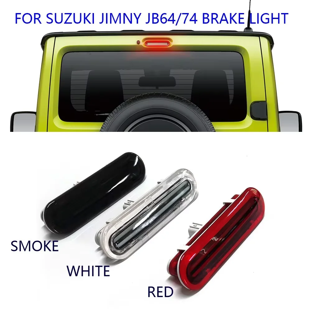 Newest LED Third High Brake Light for Suzuki Jimny JB64/JB74  2018-2026 Everywaron R 3/5-door Brake Spoiler Light LED Assembly