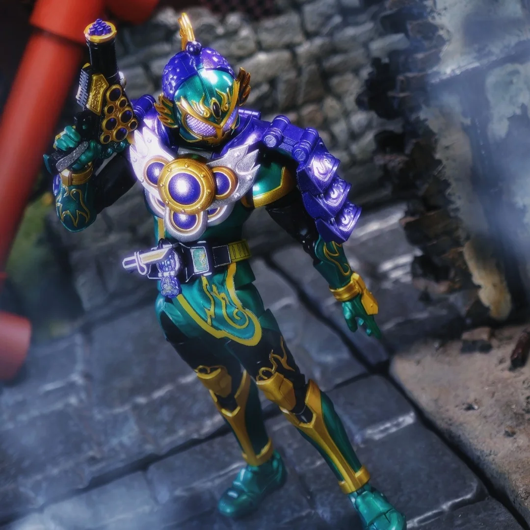 كامين رايدر Gaim Shf أنيمي اليدوية كامين رايدر ريوجن العنب درع تنورة النسيج المدمج في سلك الحديد مناسبة لعبة 1/12 #3