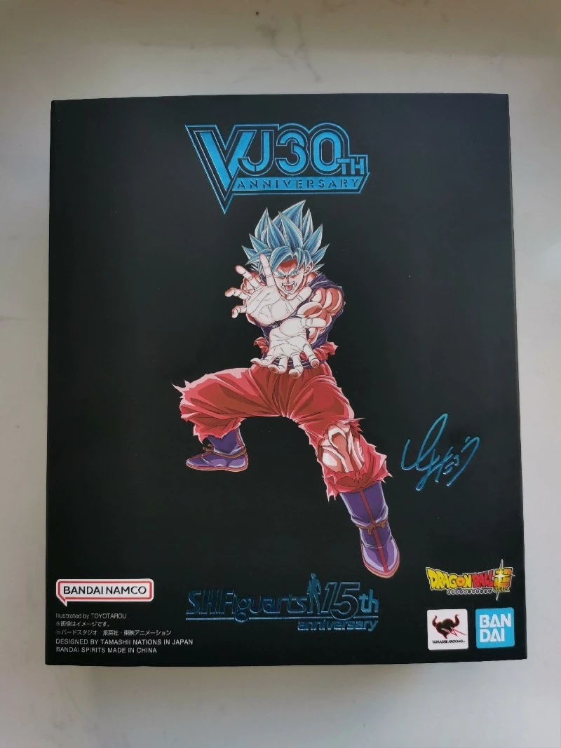 Bandai S.H.Figuarts Dragon Ball Super SSGSS Goku Kaio-ken V JUMP 30th Exclusive в наличии