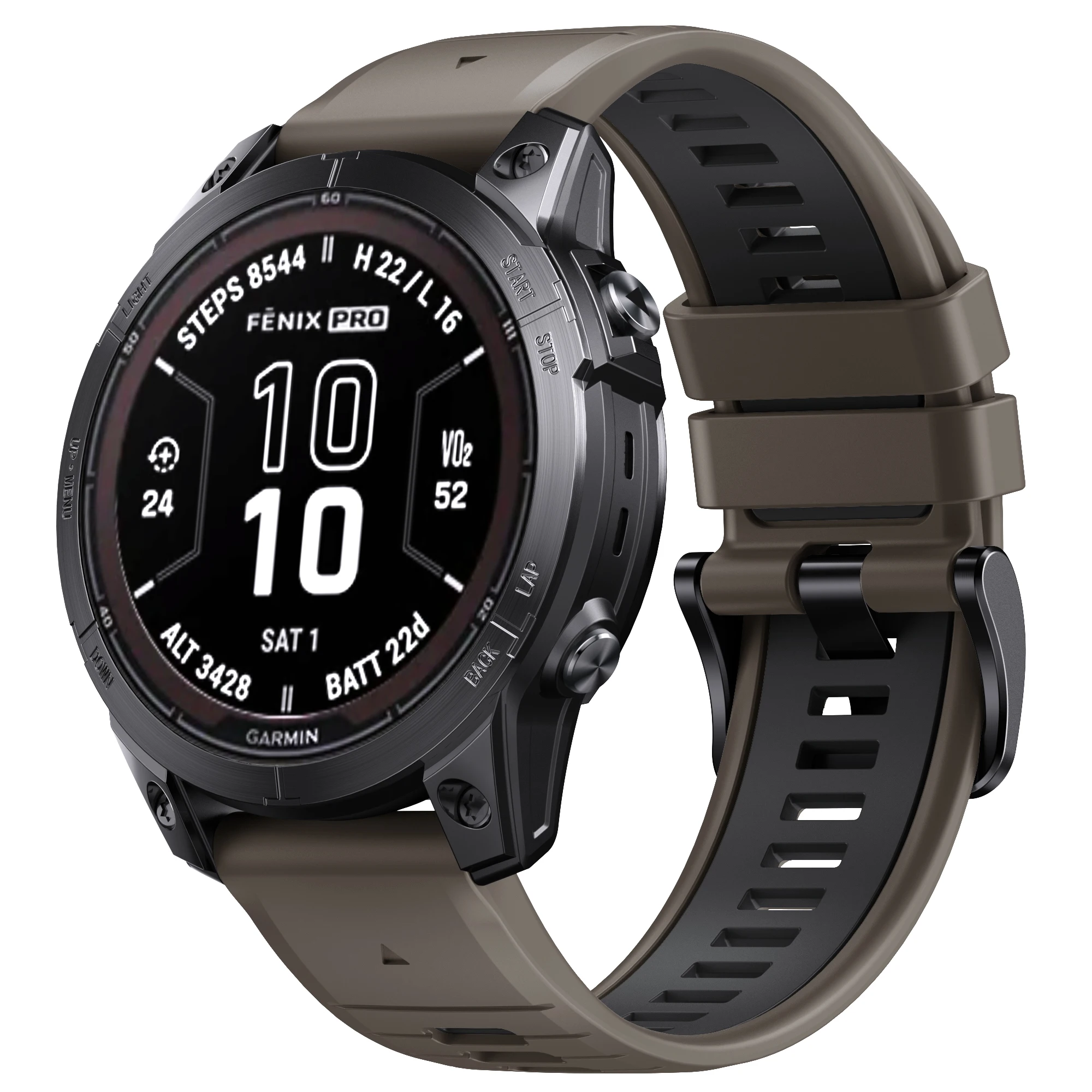 22 26mm Silikon Armband für Garmin Fenix 7/7pro/7x/6x/6 pro/5x/5 plus/Epix/Instinkt Armband austauschbares Armband – Detail 2