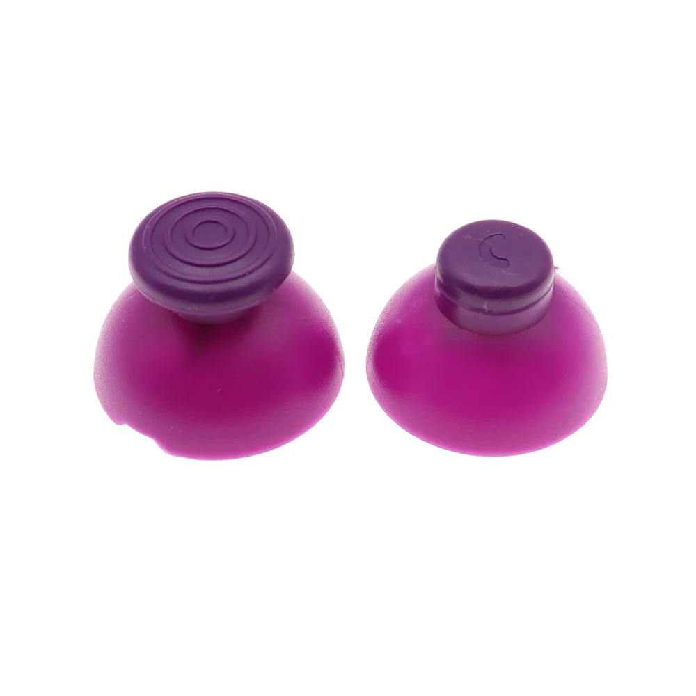 1sets=2pcs Analog Thumbstick Joystick Stick Cap Caps for Gamecube NGC GC controller Left and right thumbsticks