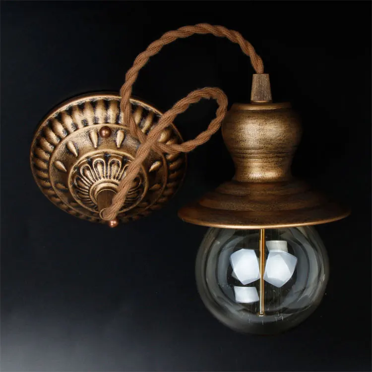 

Vintage Study Bedroom Dining Room Chandelier Corridor Stairs Bedside American Balcony Small Chandelier European Medieval Style