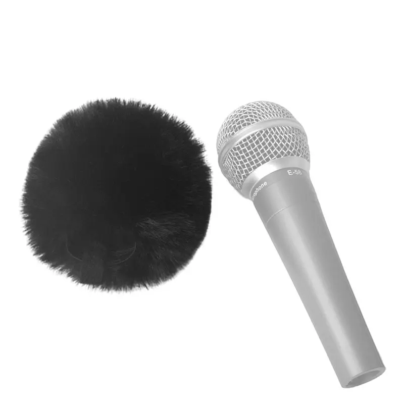 T31C-Professional Windshield For Shure SM58 Microphone- Dead Cat Pop Filter Windscreen Outdoor Cover Muff view 2