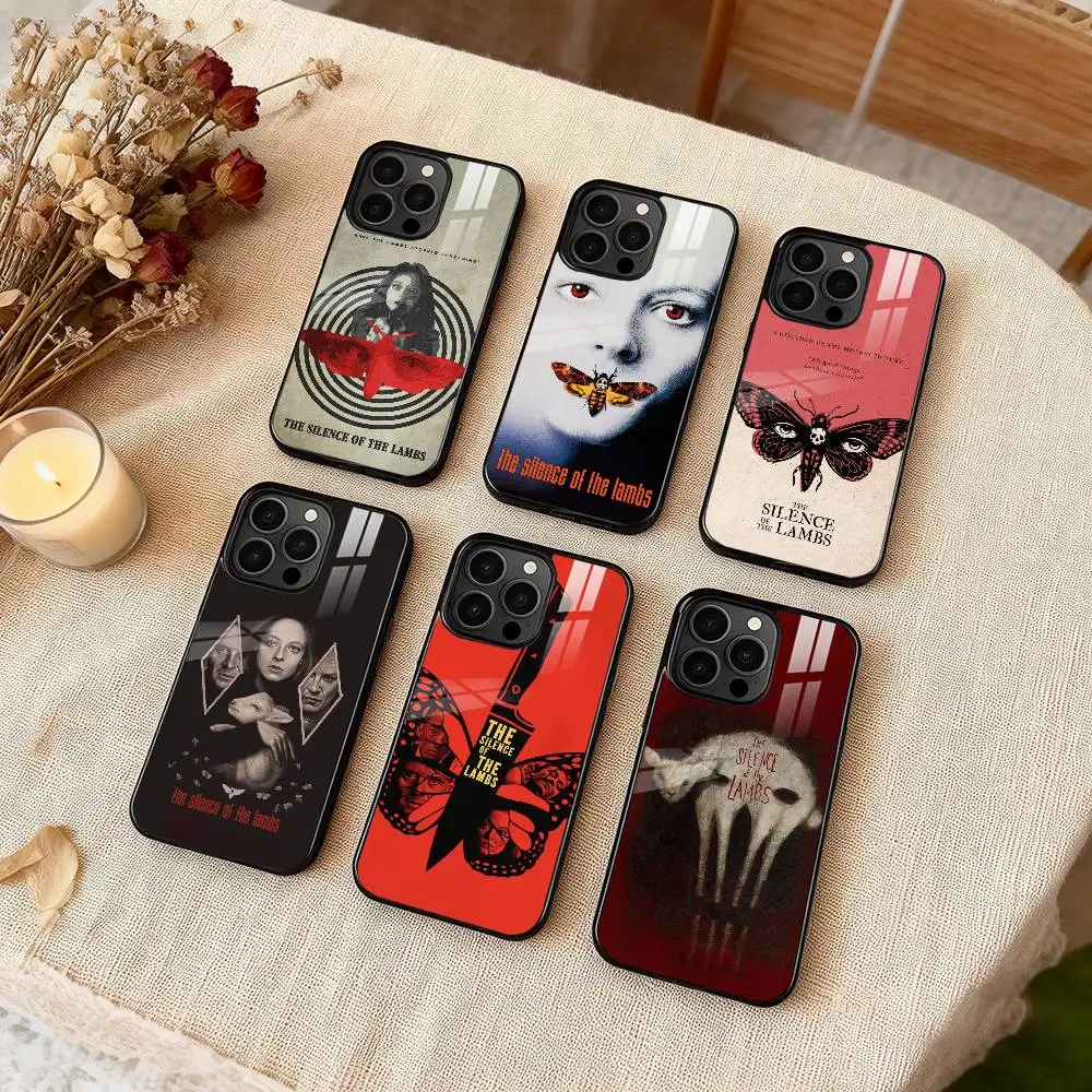 

Movie The S-Silence of the Lambs Phone Case For iPhone 17 16 15 14 13 12 Pro Max Plus for Magsafe Mirro Wireless Magnetic Cover