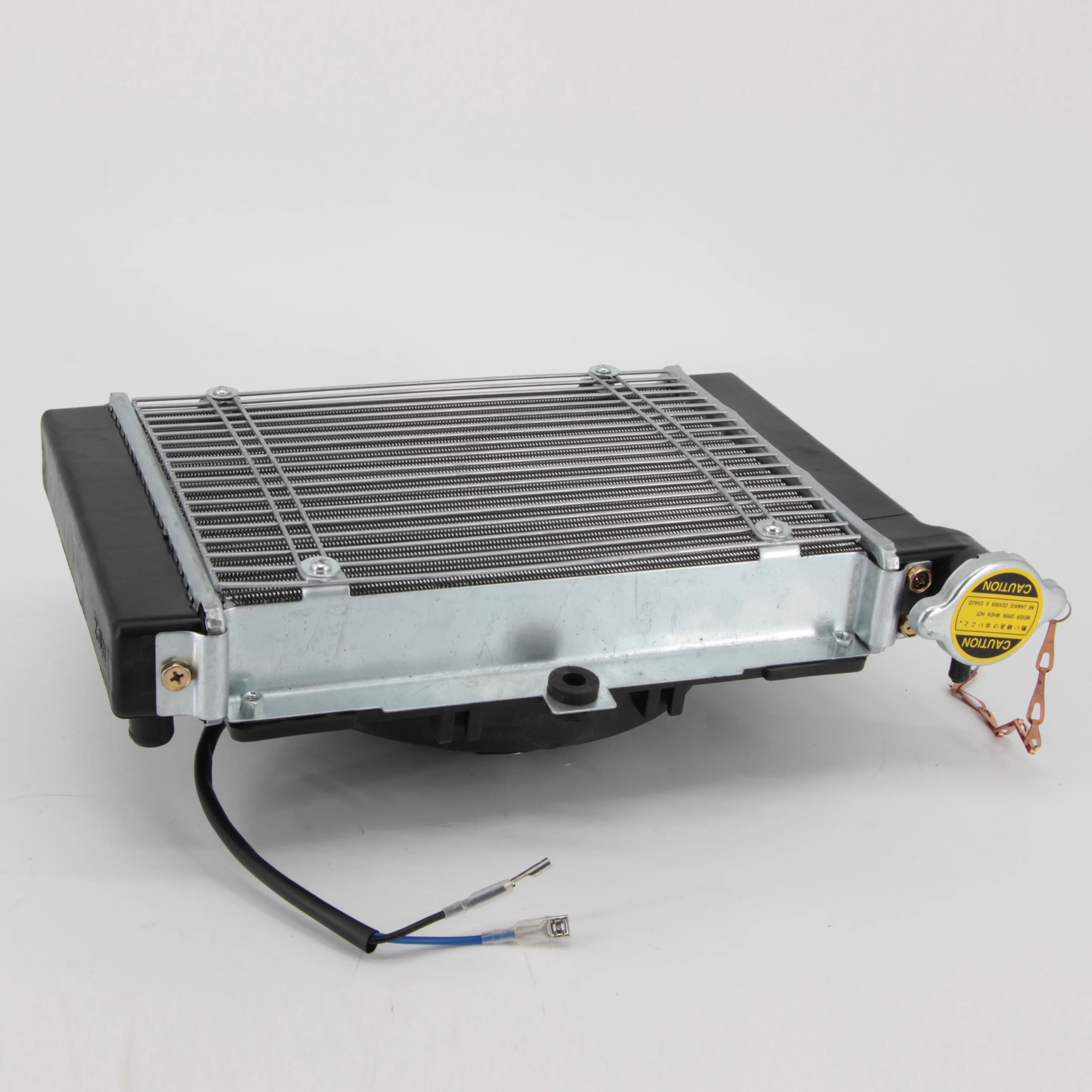 Water Cooled 150-250cc Cooling Water Tank With Fan Suitable For ATVs And Motorcycles 3 Holes with fans