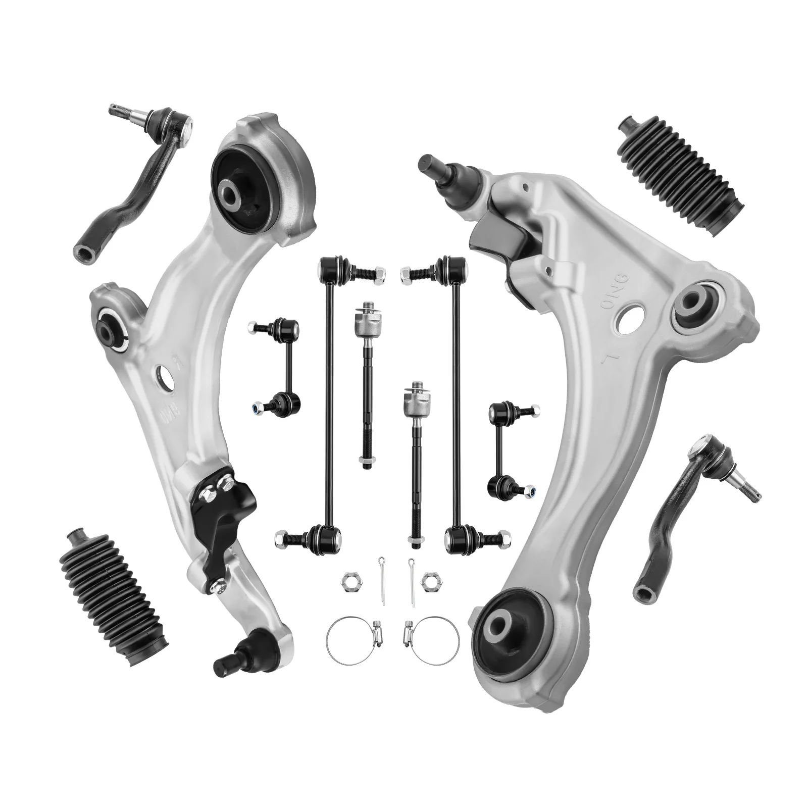 

Top Quality ForNissan Maxima 12PC Front Lower Control Arm Kit
