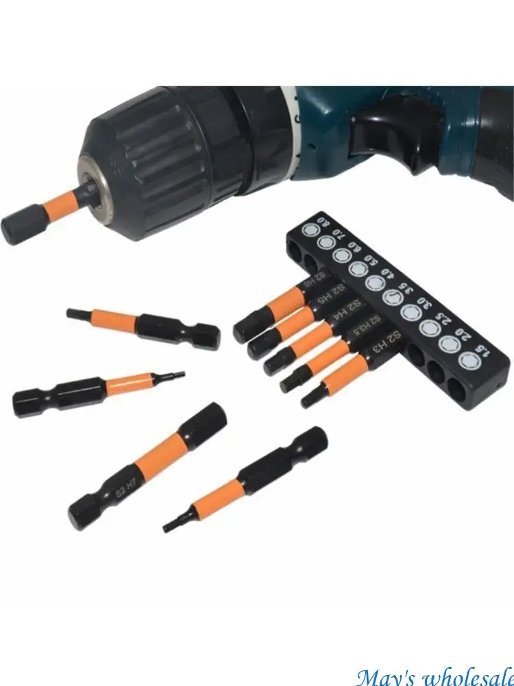 Screwdriver Bit Set 1/4 Inch Shank Reliable and Long Lasting Tools 448A