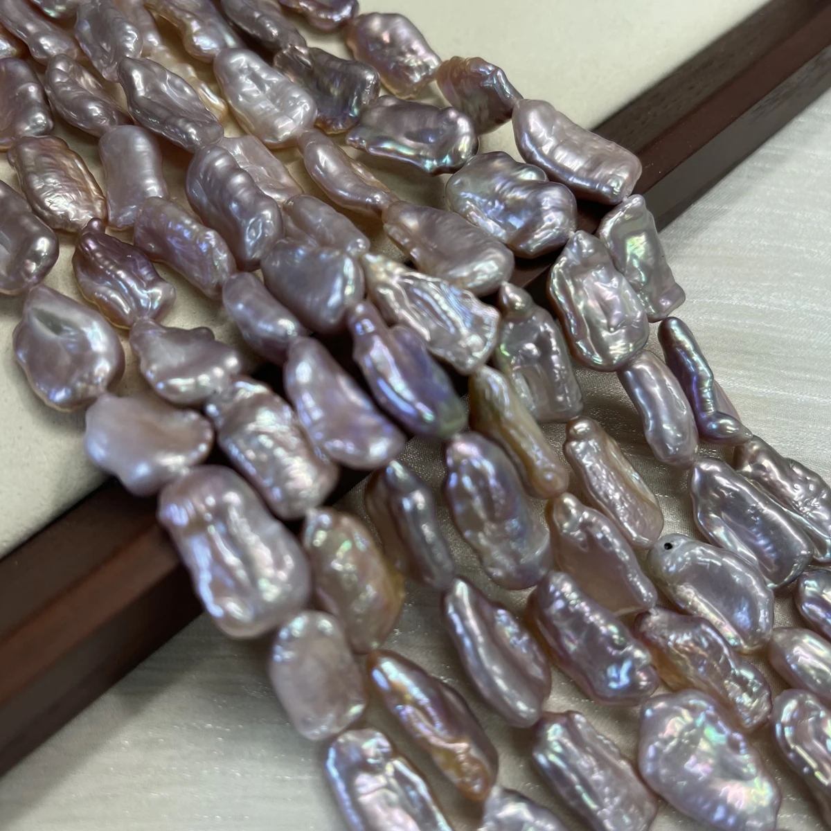 

9x16mm Baroque Natural Freshwater Pearl Purple Irregular Shape Beads for Jewelry Making Supplies DIY Necklace Bracelet Accessory