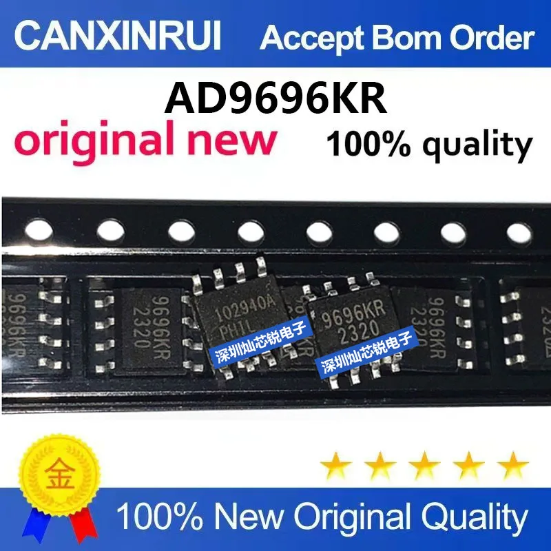 (5-100pieces)Brand new original 9696KR AD9696KR SMD SOP8 Analog Comparator IC