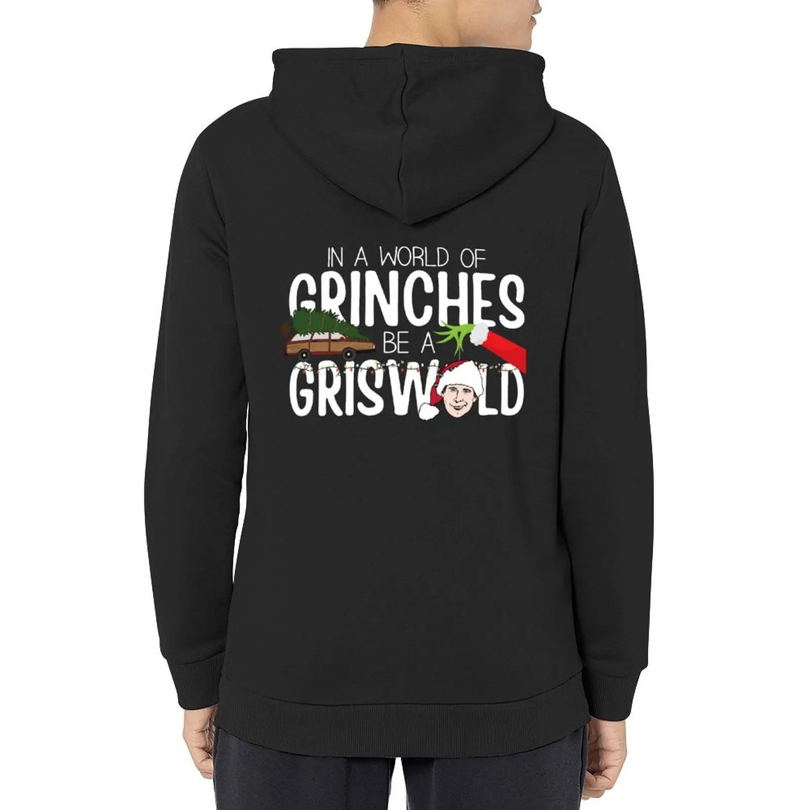 

In A World of Grinches Be A Griswold Hoodie men wear mens clothing autumn men's clothing mens hoodies