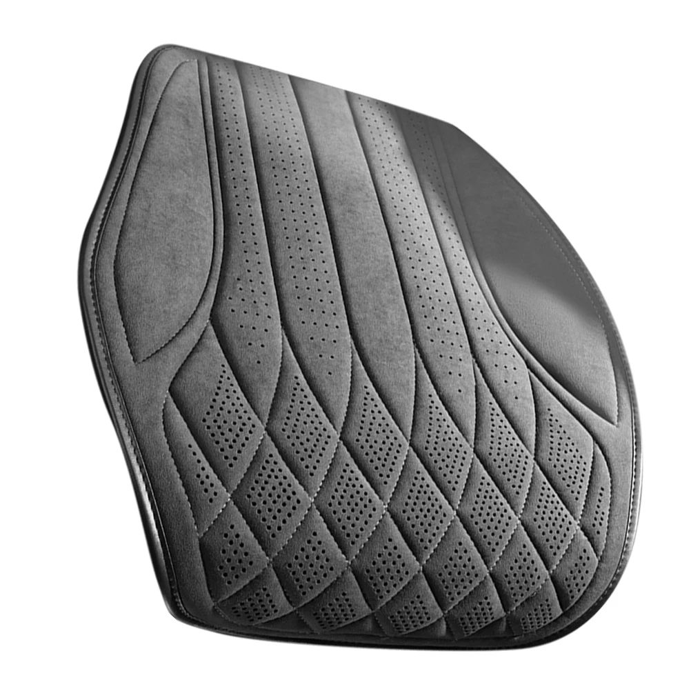

Car Seat Cushion Universal Backseat Pad Replacement Thin Bottom Accessory Breathable Car Cushion Diamond Pattern Ventilation