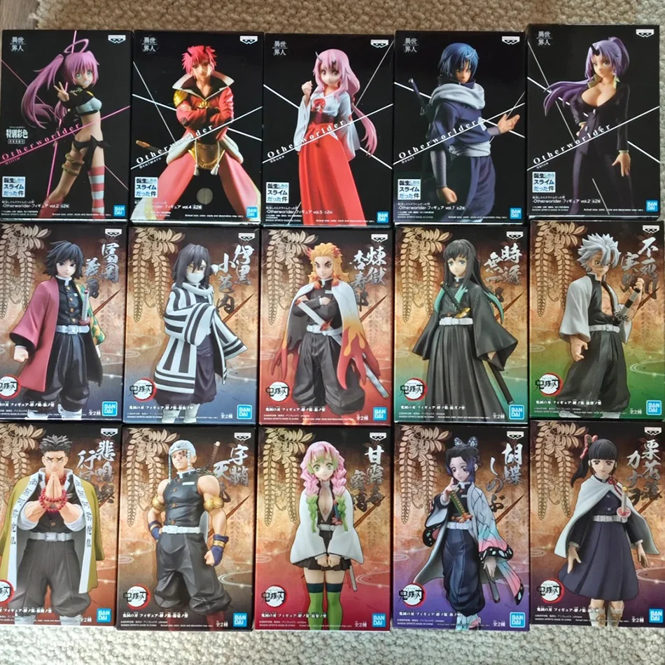 

New Anime Demon Slayer Kimetsu no Yaiba Figure Kamado Tanjirou Action Figure Agatsuma Zenitsu Nezuko Warrior PVC Model Toy Gifts