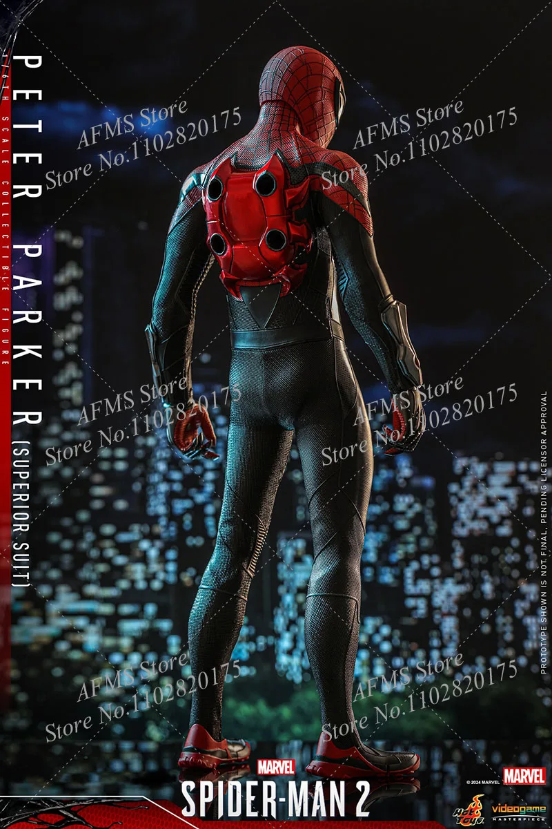 Em estoque hottoys vgm61 1/6 homem soldado superior homem-aranha peter parker terno superior conjunto completo 12 Polegada figura de ação modelo brinquedos