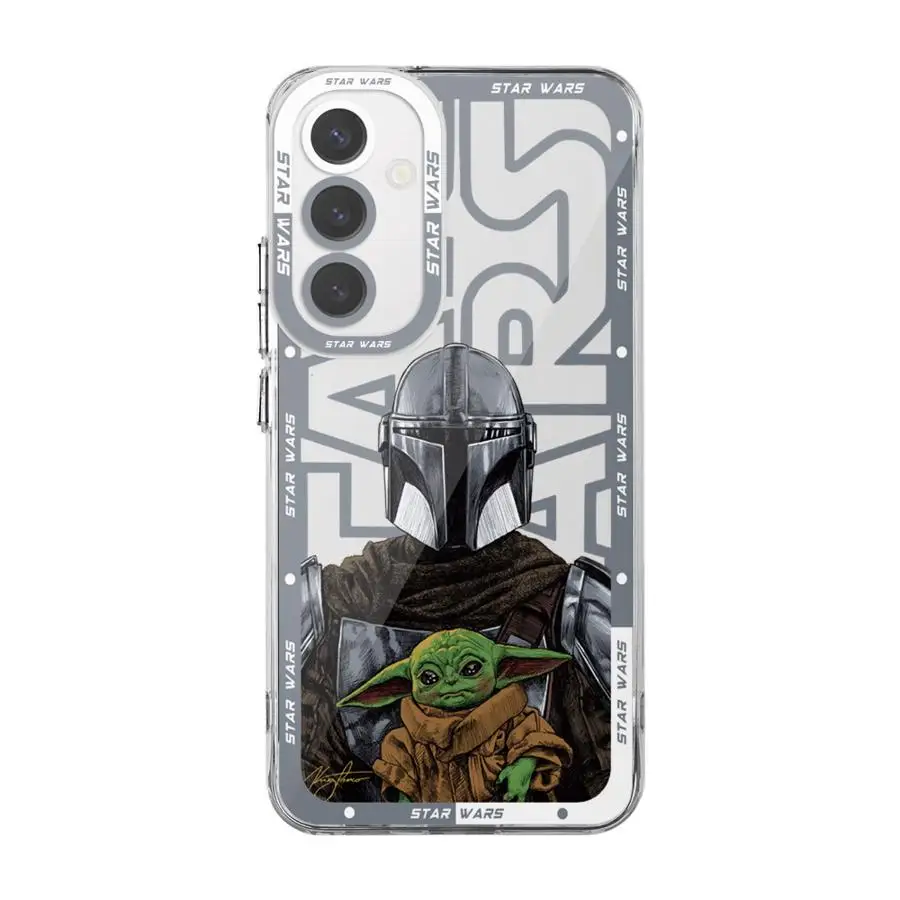 Star Mandalorians W-Wars phone Case for Samsung A13 A14 A15 A23 4G 5G A24 4G A25 A33 A34 A53 A54 A73 A35 A55 5G bag