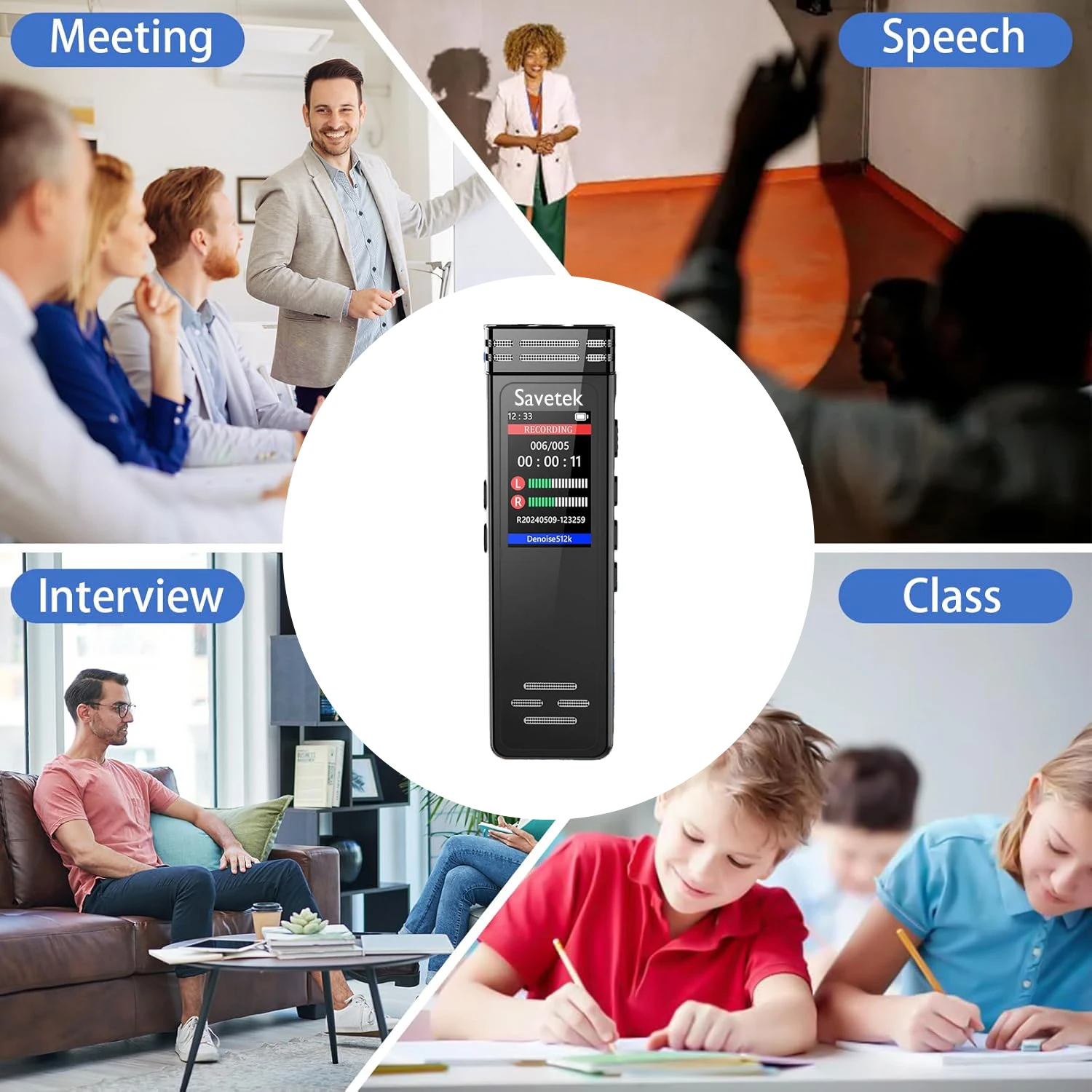 مشبك صوت USB C تنشيط مسجل صوت رقمي ، قلم ، MP3 ، تسجيل ، سريع ، REC ، Kbps ، كلمة مرور ، 32 جيجابايت ، 64 جيجابايت ، GB