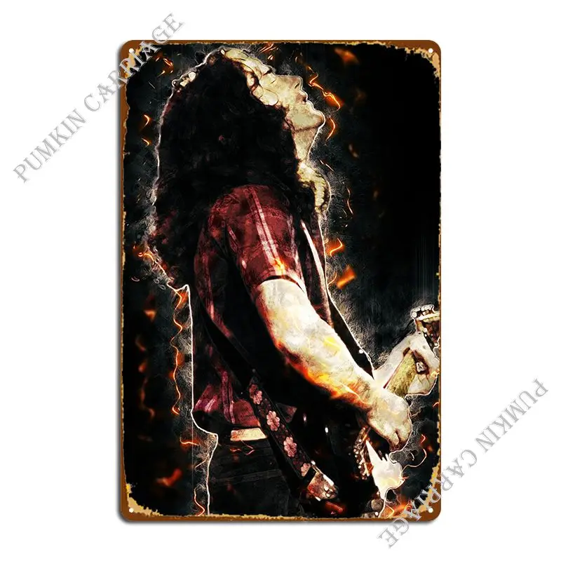 Rory Gallagher Metal Sign Pub Mural Party Bar Cave Garage Tin Sign Poster