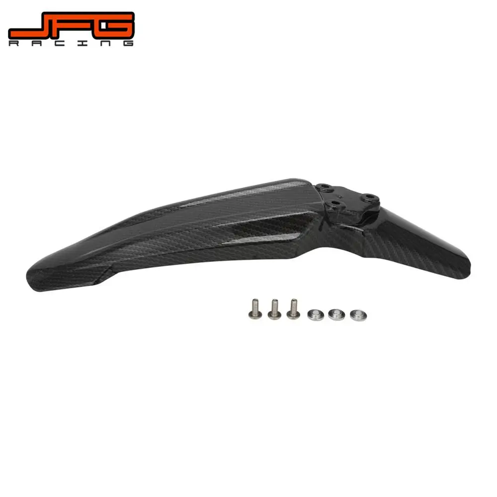 Motorcycle Imitation Carbon Fiber Front Mudguards Fender For Sur-Ron Surron Off-Road Electric Cross-country Bike