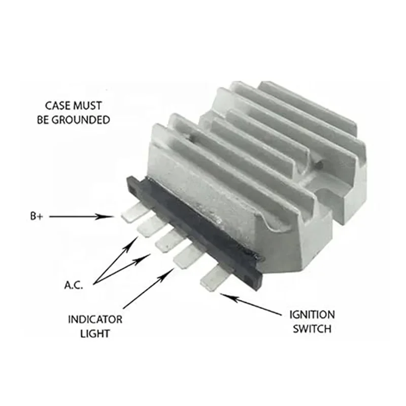 

129150-77710 Регулятор напряжения 12 В для 3TNE74 для YM180 YM1510 3TNA72 3TN75