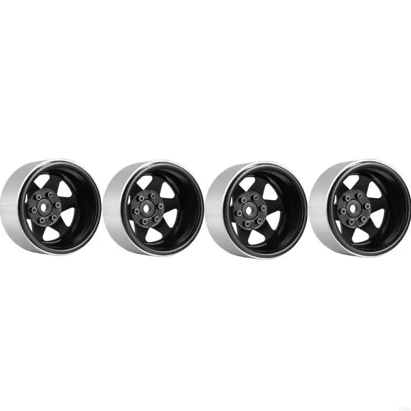 76HF 4PCS Durable 1.9in Stamped Steel Metal Locking Wheel Hubs for Various Models