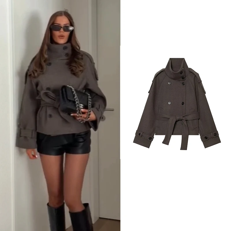 Autumn Women's Jackets & Coats 2026 New Chic Loose Elegant Women's Warm Coats Blouse Fashion Autumn Street Youth Outerwear Coats