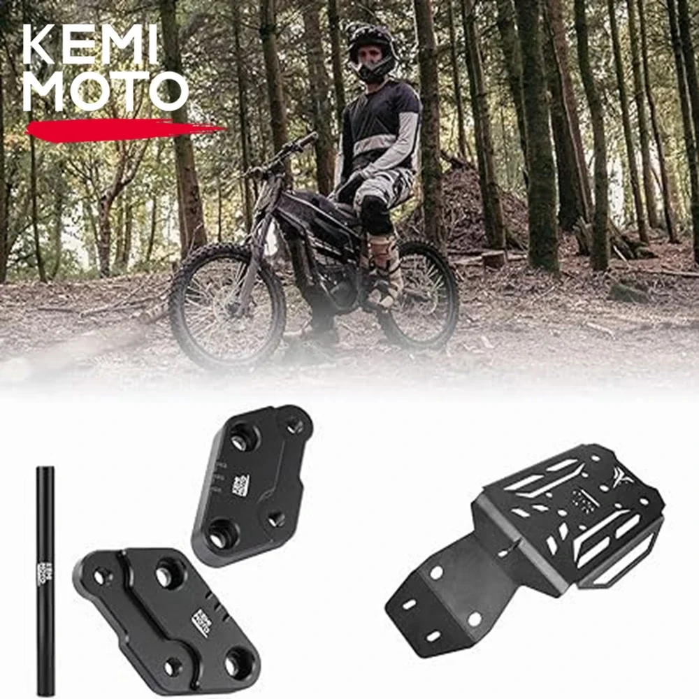 

Dirt Bike Foot Peg Extension Bracket Kits and Luggage Rack Electric Support CNC Aluminum Accessories For Talaria Sting MX3 MX4