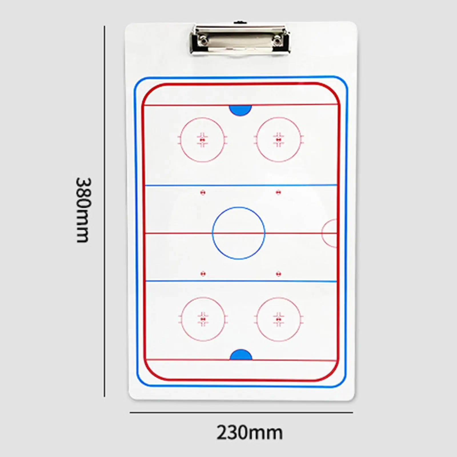 Ice Hockey Coaching Boards Rewritable Teaching Assistant Smooth Tactic Board