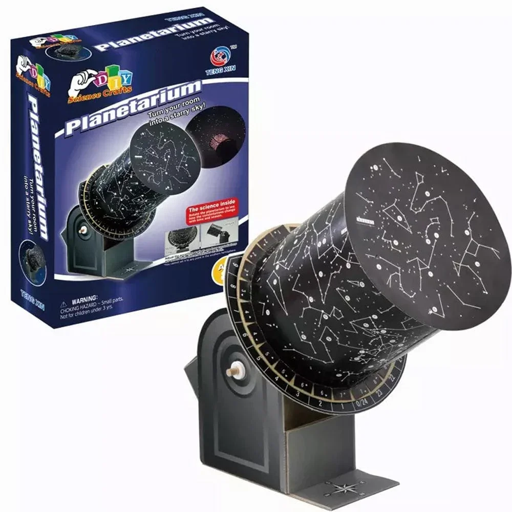 IQCREW By AmScope Kid's Build Your Own Planetarium – zestaw do wprowadzenia do astronomii