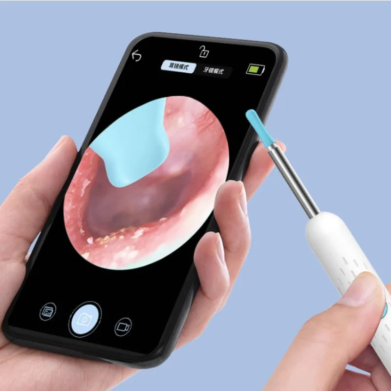 

Smart Visual Ear Sticks Otoscope Endoscope Wax Removal Tool Earpick Mini Camera Health Care Ear Cleaner