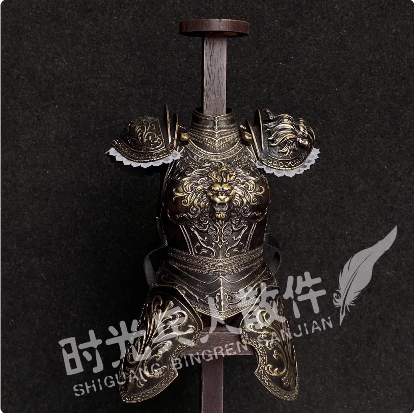 

POPCOSTUME ALS-022 1/6 Soldier Boots Coat Pants Wrist Guard Elbow Pad Breastplate Model For 12'' Action Figure Body In Stock