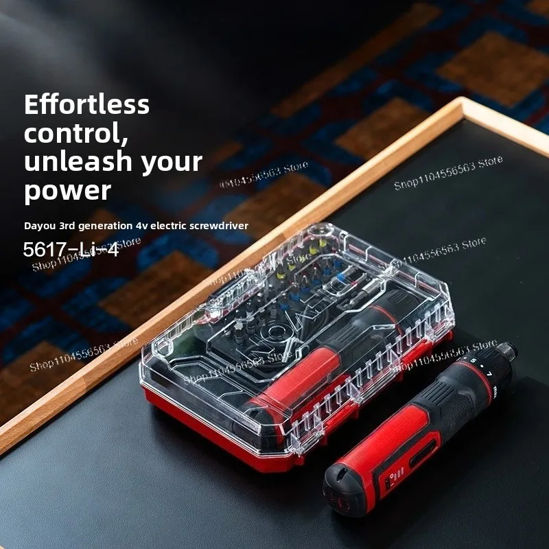 Cordless Electric Screwdriver 5617, Hex Bit Driver for Home Use