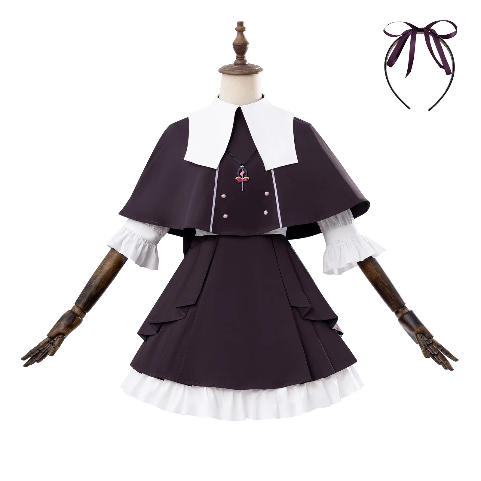women's-pretty-cure-cosplay-moriya-ruruka-casual-outfit-full-set-anime-costume-for-girls-halloween-party-dress-up-clothing