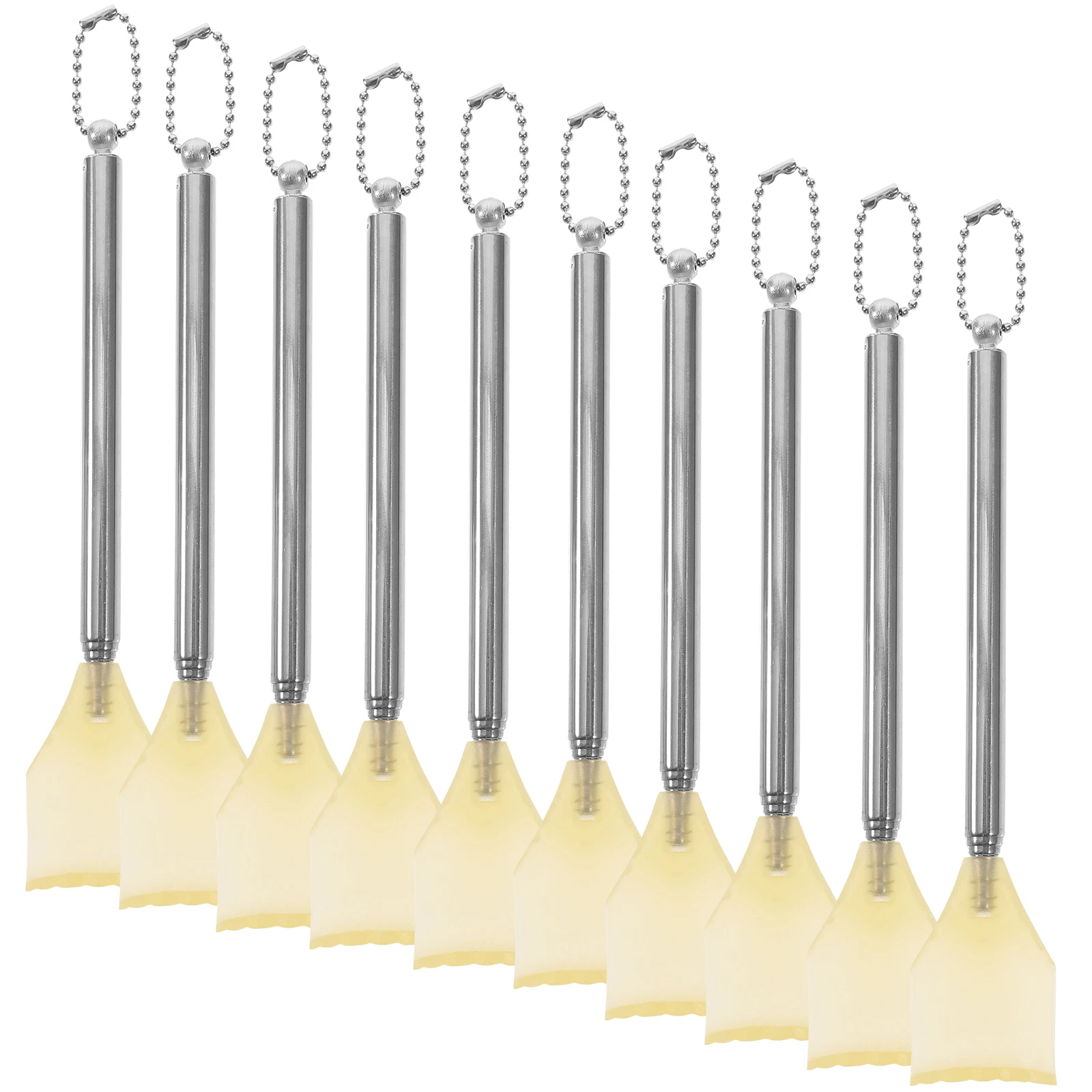 

10 шт., скребок для спины, выдвижной из нержавеющей стали для снятия зуд, прочный массажный инструмент для взрослых, мужчин, женщин, беременных, пожилых людей