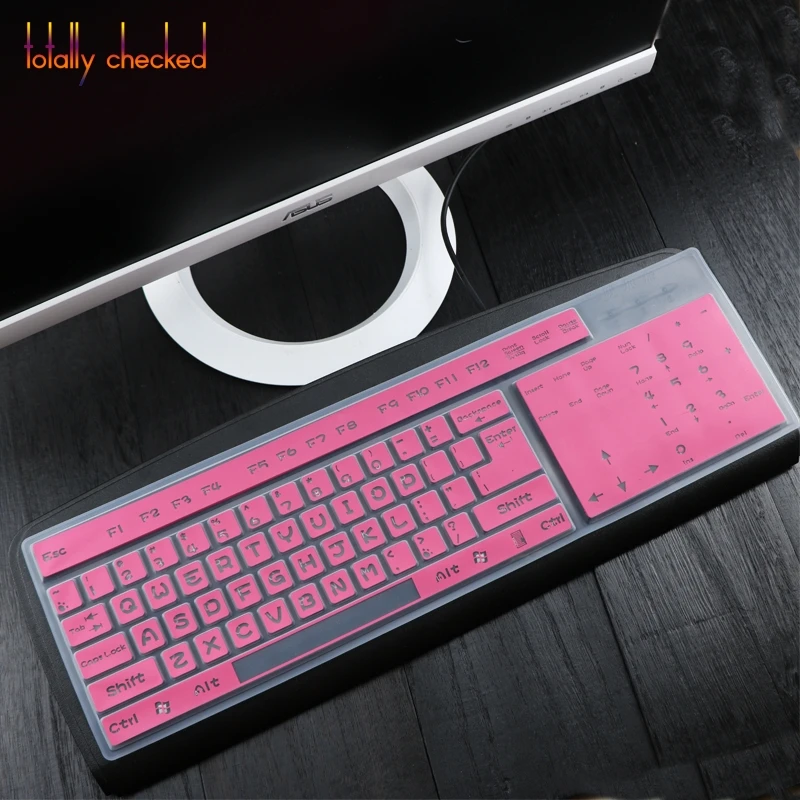 For Lenovo KB-1701 SK8817 K4803 SK-8825L KBBH21 SK8827 KU1619 Desktop PC Mechanical Gaming Keyboard skin Silicone Keyboard Cover