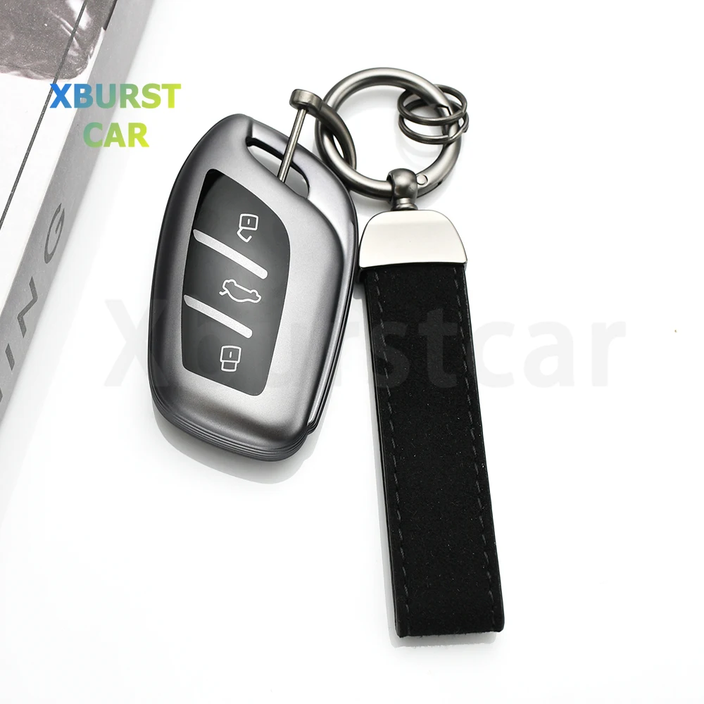 

Серый чехол из ТПУ для брелока без ключа автомобиля для Roewe RX5 I6 I5 RX3 RX8 ERX5 MG4 MG5 MG6 Mg3 Mg7 MG ZS EV HS EHS ZX GT