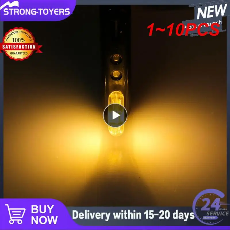 1~10PCS Mini Portable Led Usb Light 24LEDS Book Light Reading Night Light Warm White 5V Power 3000K-7000K For PC Mobile