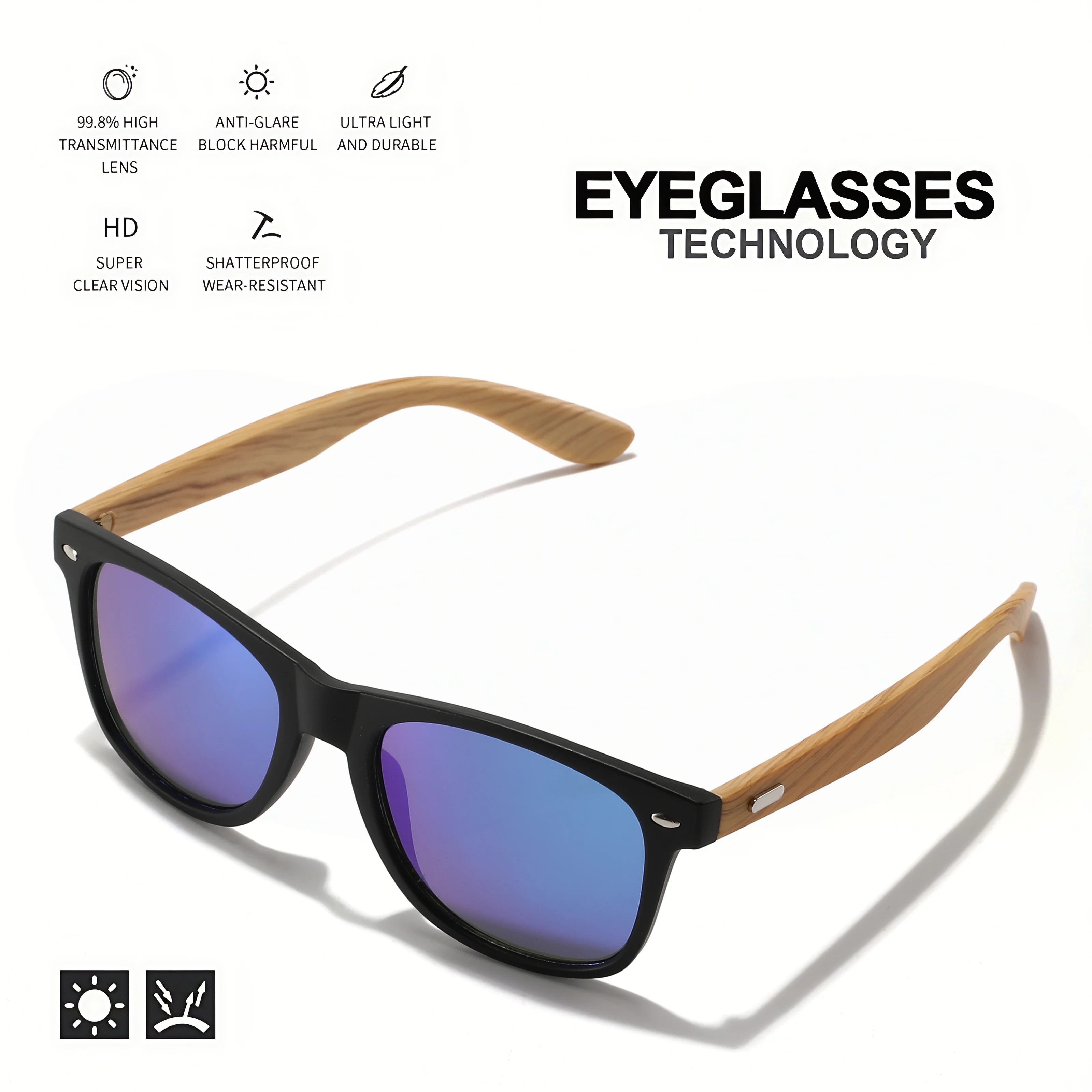 Thumbnail 4 - #82 Wooden Frame Sunglasses Comparison Guide