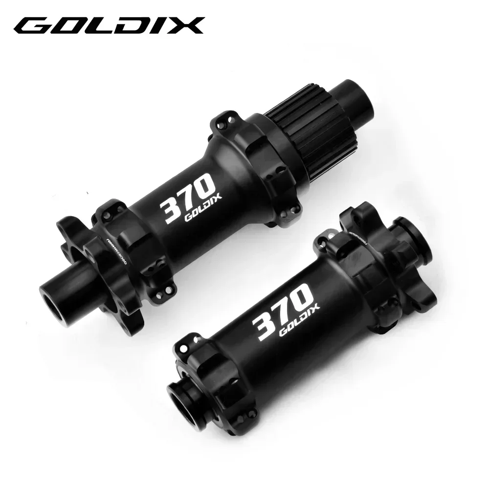 GOLDIX M370 6-bolt disc brake 28 hole straight pull ratchet 36T BOOST mountain bike hub, suitable for SHIMANO, SRAM, and SWISS