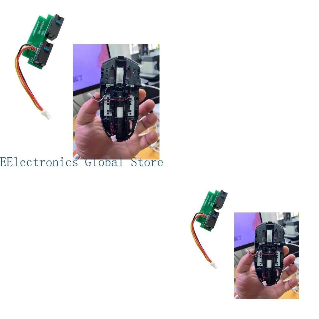 462B Welded Mouse Side Button Board Microswitch Circuit Board For G304 305