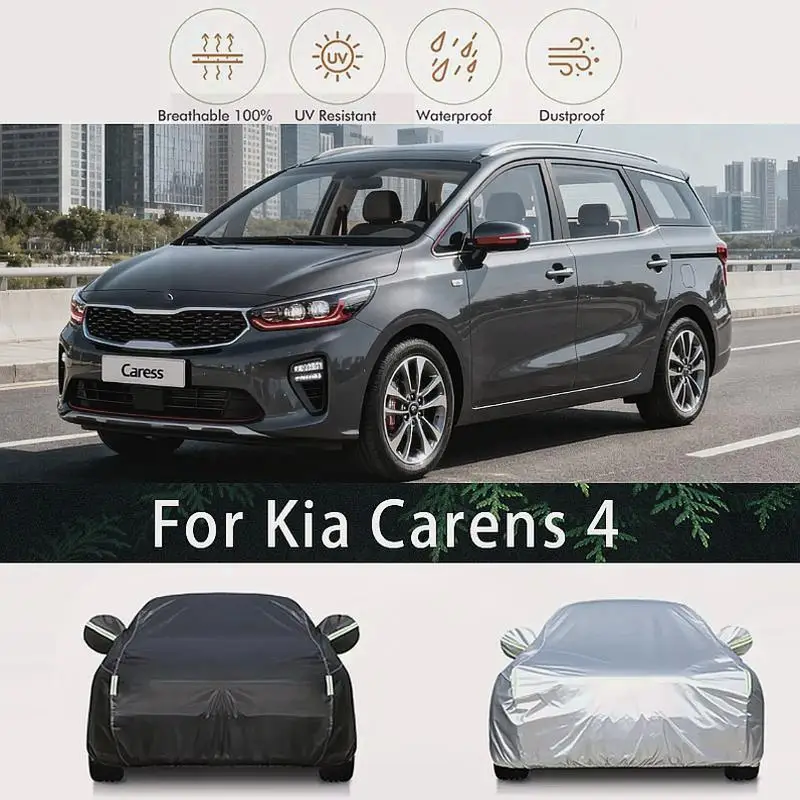 

For Outdoor Protection Full for Kia Carens 4 Waterproof Dustproof Exterior Accessories Car Covers