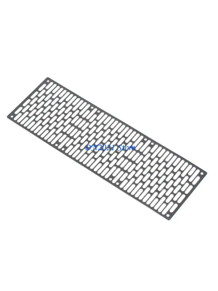 

F3KE Защитная крышка радиатора Оцинкованная сталь Вентилятор охлаждения Пластина Защитная металлическая решетка