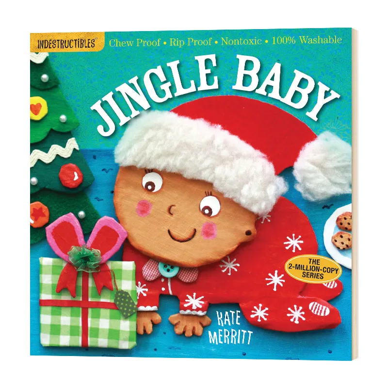 

Indestructibles Jingle Baby, Baby Children's books aged 1 2 3, English picture book 9780761187264