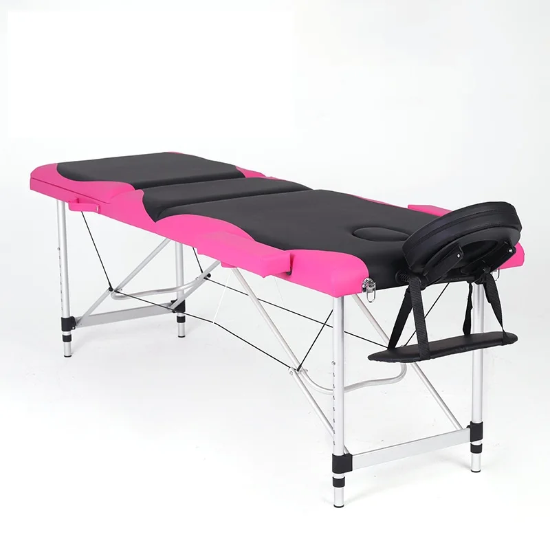 

Best Design Low Price Portable Aluminum Milking Beauty Bed Adjustable