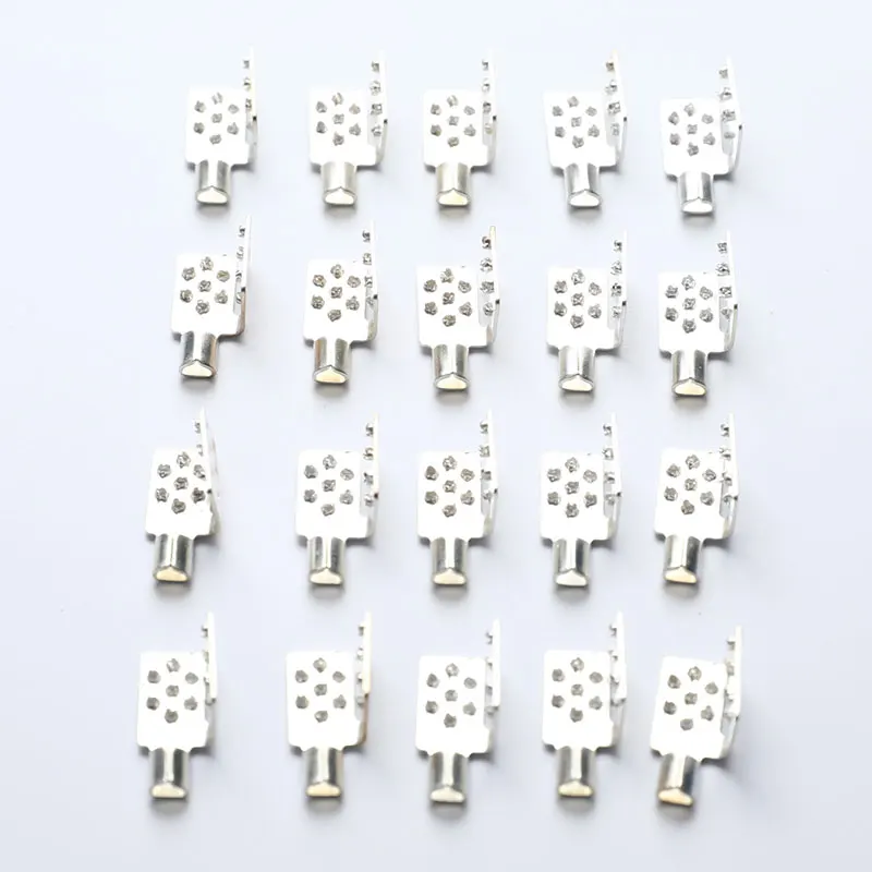 20PCS 220V Silver-plated Copper Material Safe And High Quality Wire Clips For Electric Heating Fittings