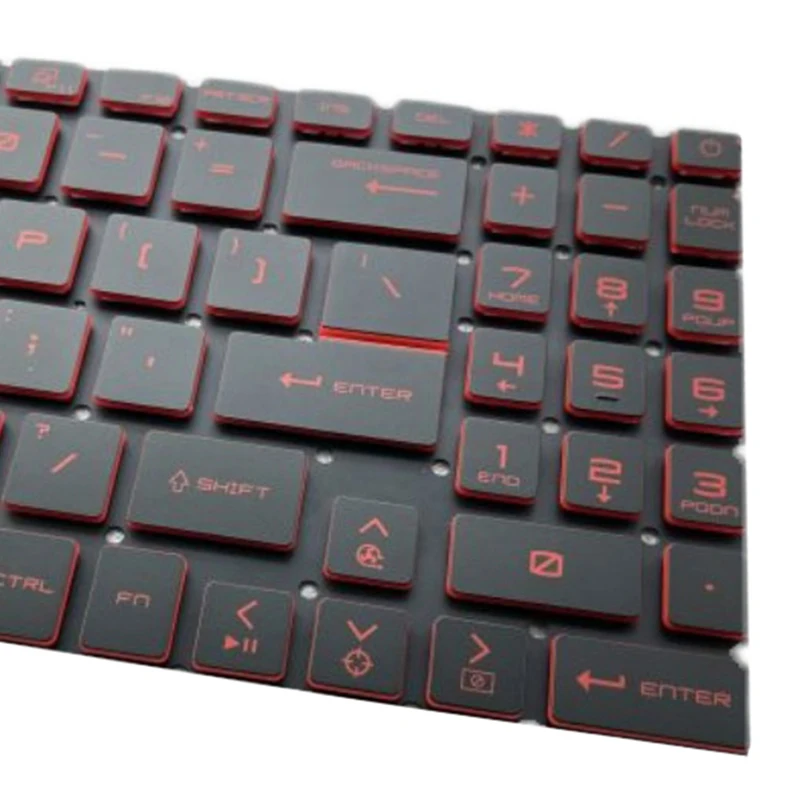 Substituição Inglês Key Cap para MSI, Teclas do Teclado, MS-1582, GF76, GL76, GL66, MS-17L1, MS-17H3