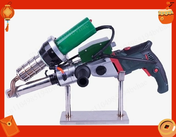 Handheld extruder welding for plastic welding